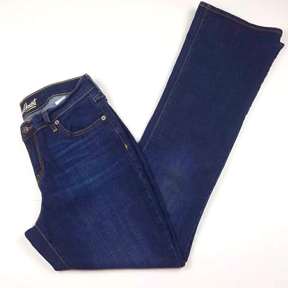 Old Navy Womens Size 6 The Sweetheart Dark Wash Bootcut Stretch Denim Jeans - Picture 1 of 9